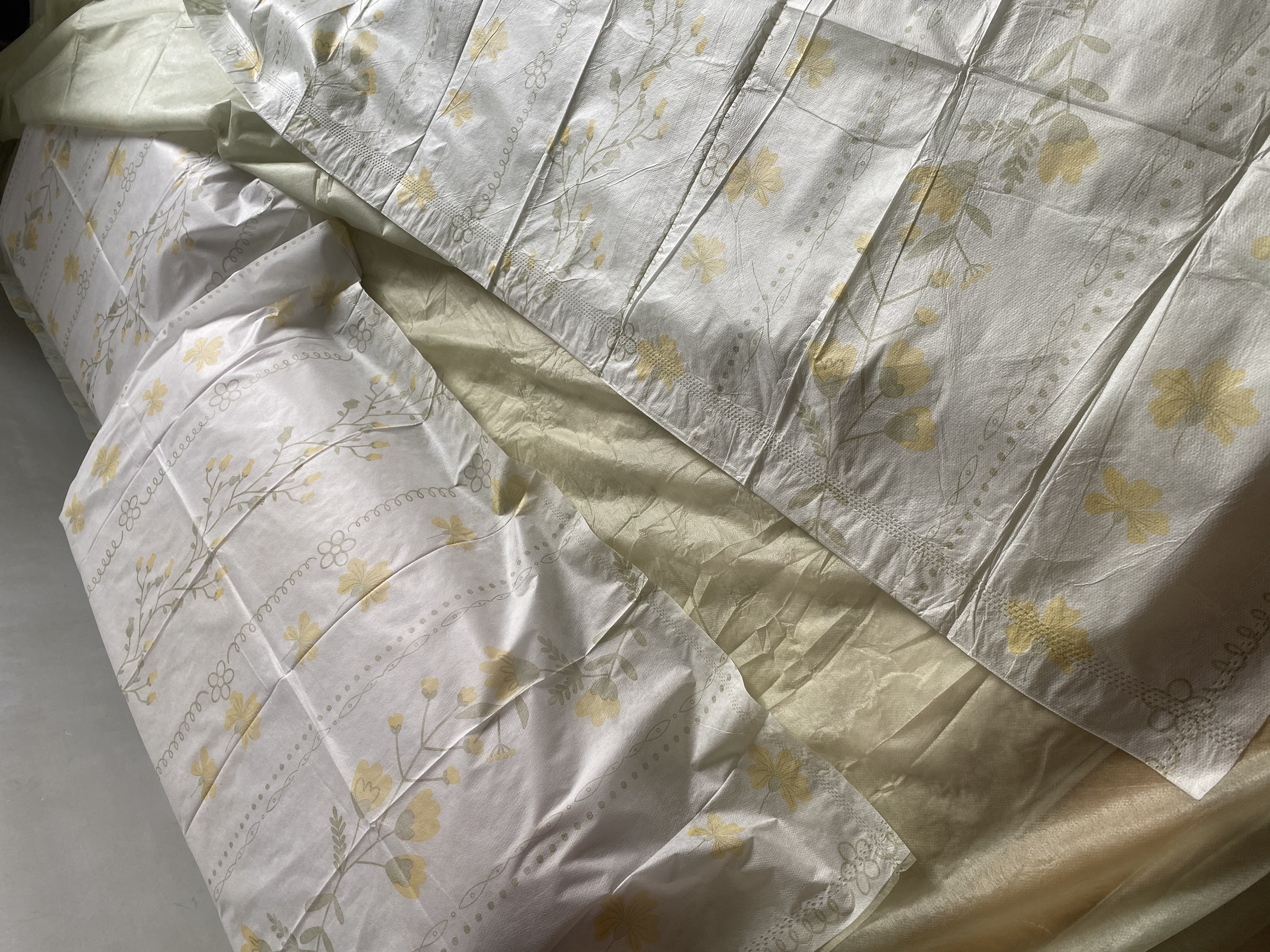 无印良品一次性床上四件套床单被罩枕套酒店隔脏加厚免洗出差旅行双人5包 实拍图