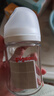 贝亲（Pigeon）新生儿 防胀气宽口径玻璃奶瓶160ml SS号奶嘴 0个月+ AA260 实拍图