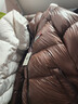 Abercrombie & Fitch男装25秋冬新款美式双拉链LOGO立领羽绒服外套132-5199 棕色 M (180/100A) 实拍图
