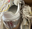 阿迪达斯（adidas）三叶草 女子 SAMBA OG W 休闲鞋 JR0035 金属银 36 实拍图
