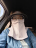 蕉下（beneunder）防晒口罩全脸防晒遮阳帽檐防晒面罩脸基尼透气防紫外线肩颈防晒粉 实拍图