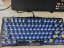重力星球破茧75机械键盘电竞游戏无线有线蓝牙三模gasket客制化侧刻办公键盘GS K1 LITE 探索黑 实拍图