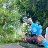 迪士尼（Disney）泡泡机公主电动泡泡棒儿童泡泡水玩具泡泡枪泡泡液儿童节日礼物 实拍图