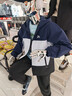 安踏儿童羽绒服男大童装厚款2025年冬户外中国冰雪冰甲连帽冲锋厚外套 【热返科技中国款】基础黑6909-3 160 cm 晒单实拍图