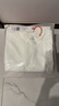布先生春夏季短袖T恤男士纯棉小白T纯色内搭打底衫 白色 3XL(190) 实拍图