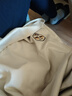 JEEP吉普长袖T恤男士春秋季polo宽松休闲打底衫衣服男装 卡其 2XL 实拍图