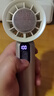 名创优品【首款热销100w+】制冷手持小风扇小型超长续航桌面办公室静音便携式随身降温神器迷你户外电风扇 首发Ultra版【星光银】 4800mAh 16°C空调冷风丨双TEC制冷丨100档澎湃冷风 实拍图