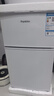 荣事达（Royalstar）小冰箱 租房用小型家用双门电冰箱宿舍冷藏冷冻两用节能 58L9RSZ【一级能效】【三天约一度电】白 实拍图