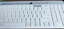 罗技（Logitech）时尚系列 K580 无线蓝牙键盘 办公键盘 便携超薄 笔记本键盘 平板键盘 芍药白 101键 实拍图