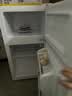 HYUNDAI（韩国现代）小冰箱迷你小型家用冷藏冷冻宿舍出租房办公室双开门二门电冰箱节能省电 68L白【一级能效+租房必备】 实拍图