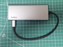 贝尔金（BELKIN）扩展坞 万兆Type-C拓展七合一 PD供电 苹果笔记本电脑转接 HDMI4K投屏 网线/SD读卡 兼容雷电口 实拍图