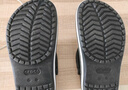 卡骆驰（CROCS）贝雅卡骆班洞洞鞋轻便耐磨一脚蹬休闲鞋女鞋时尚沙滩鞋|205089 黑色/白色-066 40 (250mm) 实拍图