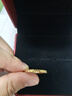 周大福碎冰冰碎金金男女对戒黄金戒指14号约2.15g EOF1216生日礼物 实拍图