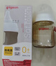 贝亲（Pigeon）新生儿 防胀气宽口径PPSU奶瓶160ml SS号奶嘴 0个月+AA261  实拍图