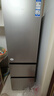 海尔（Haier）「真省电」310L三门冰箱抗菌净味一级能效风冷无霜BCD-310WGHD3E7WV(银)国家补贴 实拍图