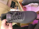 安踏悠步丨运动鞋男鞋夏季网面透气跑步鞋男轻便减震黑色休闲鞋旅游鞋 实拍图