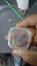 御邪足金999光面算盘珠隔断珠黄金垫片DIY手串手链金配饰 算盘珠:约0.03g 实拍图