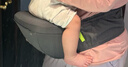 babycare腰凳婴儿背带多功能减震四季抱娃神器解放双手透气轻薄款卡斯尔灰 实拍图