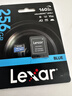 雷克沙（Lexar）256GB TF（MicroSD）存储卡 V30 A2 读160MB/s 游戏机平板行车监控录像内存卡 4K超清拍摄（BLUE） 实拍图