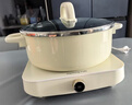九阳（Joyoung）电磁炉电陶炉IH电磁加热2200W大功率家用爆炒电磁灶电火锅炉赠0氟不粘火锅一体微晶面板C22S-N530 实拍图