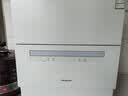 松下（Panasonic）台式洗碗机二代【H1D-Pro】节能智能洗 80℃高温除菌 独立烘干 家用独立式台面二级水效NP-K8RAH5D 实拍图