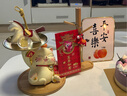 赟娅创意招财猫玄关钥匙收纳摆件客厅发财猫装饰摆设乔迁之喜搬家礼物 招财福猫+收纳木架+平安喜乐摆台 实拍图