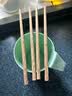 双枪儿童筷子训练筷3岁6岁鸡翅木宝宝筷小学生专用食品级短实木筷 实拍图