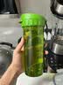 特百惠（Tupperware）茶韵500ml塑料杯男女士学生运动水杯子大容量泡茶杯 罗勒绿 实拍图