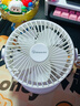 赛亿电风扇小风扇小台扇迷你USB手持便携电风扇小型学生宿舍床头办公室轻音桌面扇小型可车载风扇 实拍图