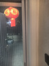 舒绋定制隐形纱门防蚊虫门帘伸缩磁吸沙门平移风琴纱窗门折叠推拉式 防水纱+低轨红木纹框加厚1.0 单开 实拍图