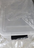 禧天龙塑料衣物收纳箱玩具整理箱车载储物箱55L 透明 3个装 带轮 实拍图