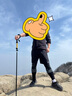 探险者（TAN XIAN ZHE）登山杖碳纤维徒步登山杖折叠专业户外登山杖伸缩超轻徒步装备拐棍 【便携易收纳】折叠款钛银灰 实拍图