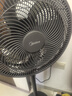 美的（Midea） 电风扇 家用风扇7叶落地扇立式轻音节能大风量电扇台扇迷你扇台立两用转页扇空气循环扇安静低音 语音遥控丨4段高度 3重飓风·SAI30AN 家用落地扇 实拍图