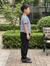 小猪托尼男童裤子防蚊裤儿童裤子薄款夏季凉感快干胖童运动裤青少年裤子 实拍图