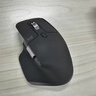 罗技（Logitech）大师系列 MX Master 3S 无线蓝牙鼠标 人体工学 办公 静音鼠标 高端 石墨黑 带无线接收器 实拍图