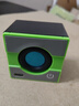 【3D立体音】汽车蓝牙音箱无线低音炮basix迷你车载户外音响便携 电光绿 实拍图