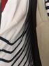 H&M女装毛针织衫夏季慵懒风休闲打底衫短款开衫内搭外套0579541 白色/条纹 XL 175/116 实拍图