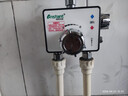 康斯拓普恒温阀明装太阳能混水阀热水器温控阀自动智能冷热水调温淋浴家用 尊贵黑（无上水） 实拍图