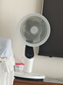 艾美特（AIRMATE）【天鹅MAX】空气循环扇直流变频家用大风力电风扇卧室轻音一级能效负离子净化语音落地扇 SRDI151 实拍图