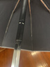 左都（ZUODU）全自动雨伞三折大号加固加厚结实抗风折叠伞晴雨两用男士反向黑伞 实拍图