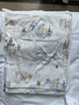 全棉时代婴儿针织包巾纯棉抱被新生儿薄空调被盖毯包被 童话树屋90×90cm 实拍图