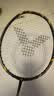 威克多（VICTOR）胜利羽毛球拍铁锤雅思全碳素龙单拍TK-HMRL巧克力色5U已穿线26磅 实拍图