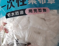 美丽雅一次性桌布防水防油加厚正方圆餐桌野餐露营塑料大号台布32张 实拍图