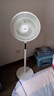 美的（Midea）【幸运草安睡1S】一级能效直流变频声控电风扇家用遥控卧室静音落地扇台式桌面抗菌大风力转页扇 实拍图