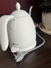 maxwin 家用电热水壶长嘴烧水壶泡茶专用手冲咖啡壶开水壶小型茶艺壶防烫全自动断电茶具功夫茶酒店 0.6L 月光白 实拍图
