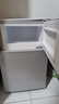 HYUNDAI（韩国现代）小冰箱迷你小型家用冷藏冷冻宿舍出租房办公室双开门二门电冰箱节能省电 58L银【日销过百+租房必备】 实拍图
