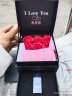 【专柜正品】Dior迪奥口红女士唇膏 烈艳蓝金999滋润新款赠玫瑰礼盒 晒单实拍图