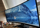 联想（Lenovo）生态 异能者显示器34英寸21:9带鱼屏 WQHD准4K高清 165Hz高刷 HDR10 商务办公电竞游戏 曲面显示屏 实拍图