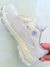 骆驼（CAMEL）漫游复古慢跑鞋女户外运动鞋子 K23S09L7014-1 米白/香芋紫 37 实拍图