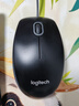 罗技（Logitech）MK120 键鼠套装 有线键鼠套装 办公键鼠套装 电脑键盘 USB即插即用 全尺寸 黑色 实拍图